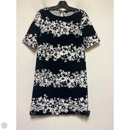 Dress Casual Short By Banana Republic In Black & White, Size: Xs