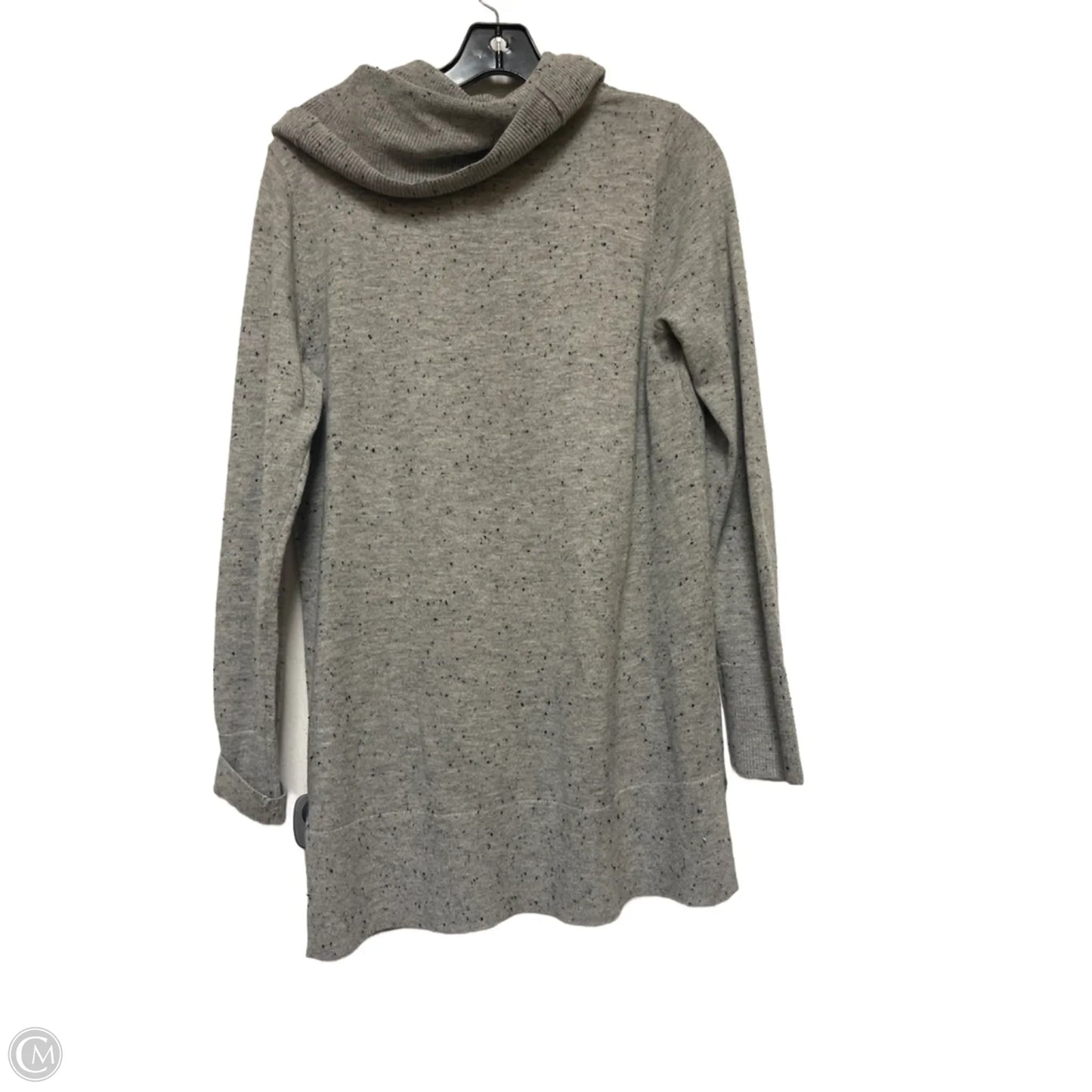 Top Long Sleeve By Loft In Grey, Size: M