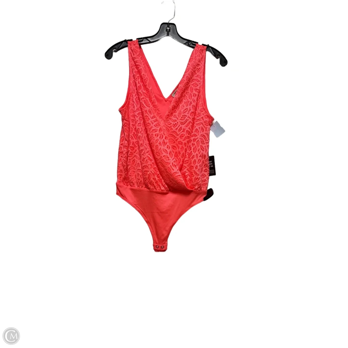 Bodysuit By Express In Orange, Size: S