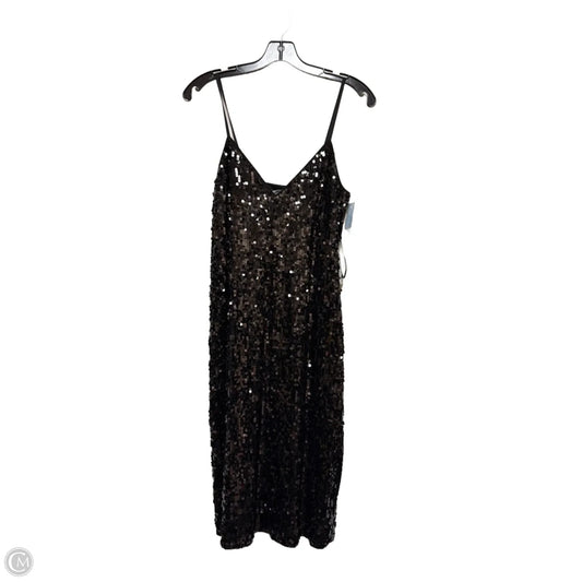 Dress Party Midi By Express In Black, Size: S