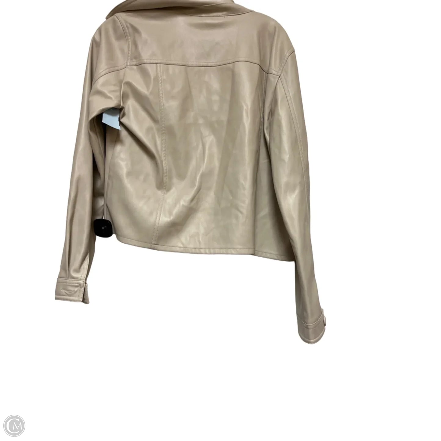 Jacket Other By Clothes Mentor In Tan, Size: M