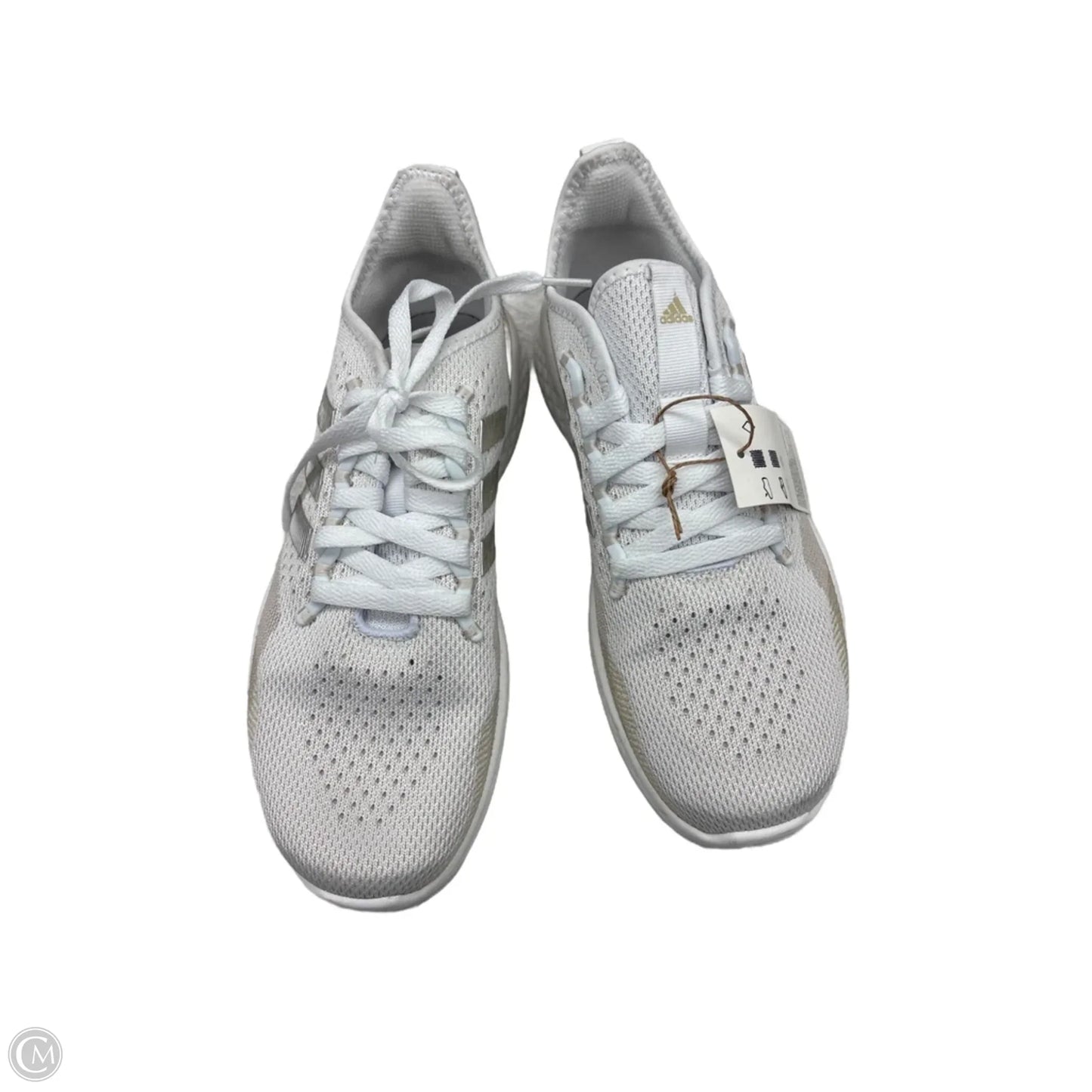 Shoes Athletic By Adidas In Gold & White, Size: 8.5