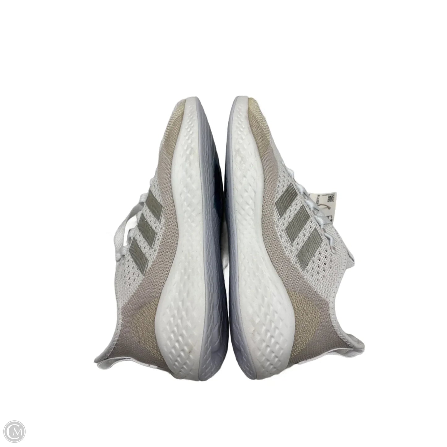 Shoes Athletic By Adidas In Gold & White, Size: 8.5