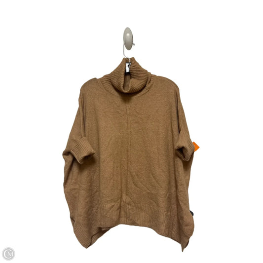 Sweater Short Sleeve By Loft In Tan, Size: Xxs