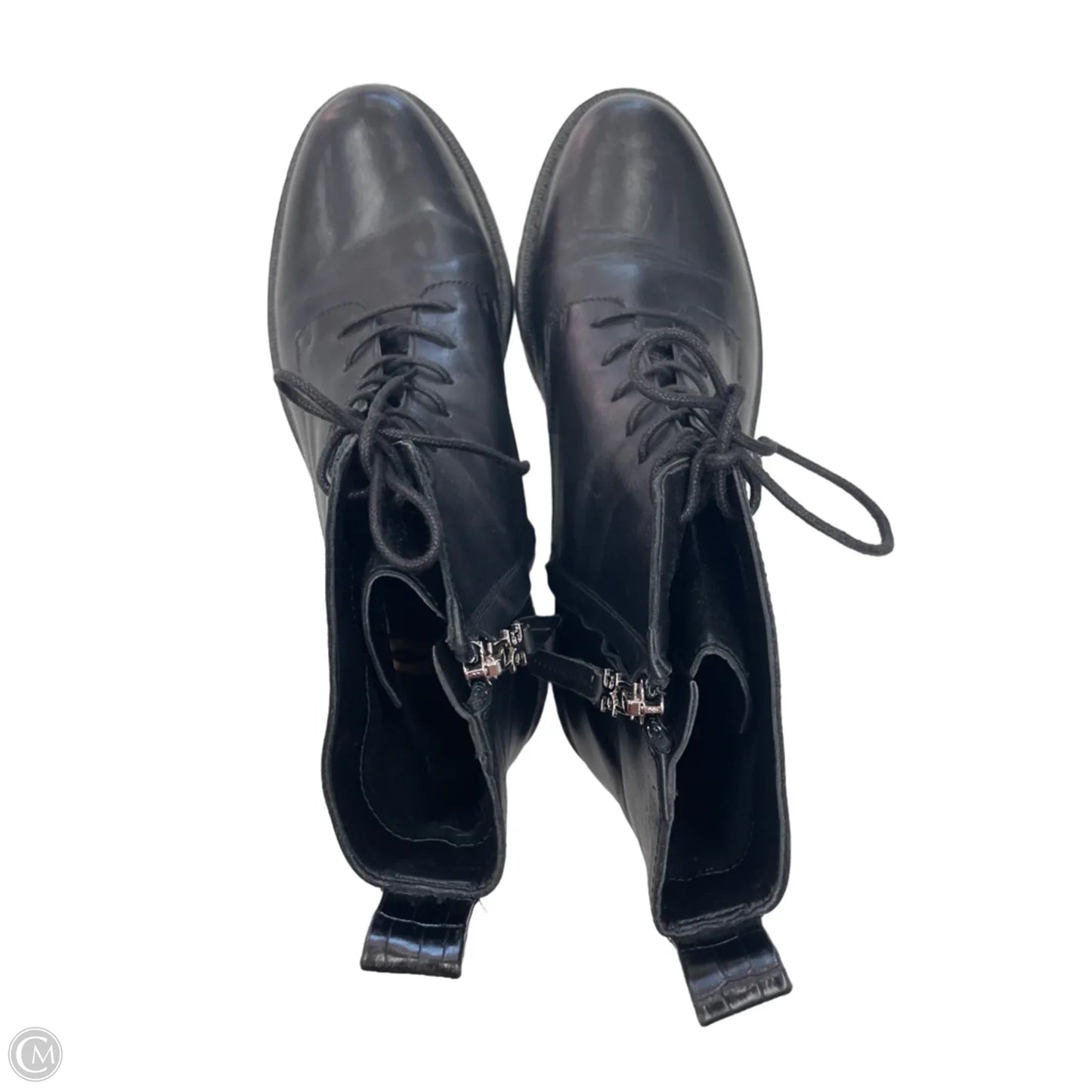 Boots Ankle Flats By Sam Edelman In Black, Size: 8.5