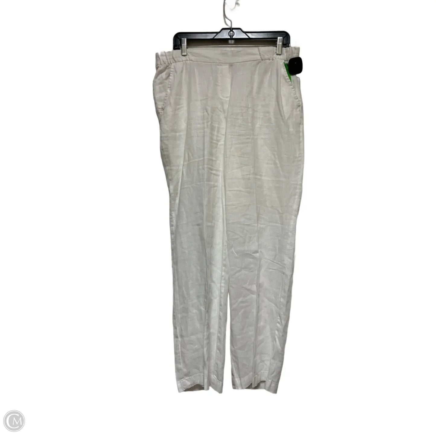 Pants Wide Leg By Ellen Tracy In White, Size: 10