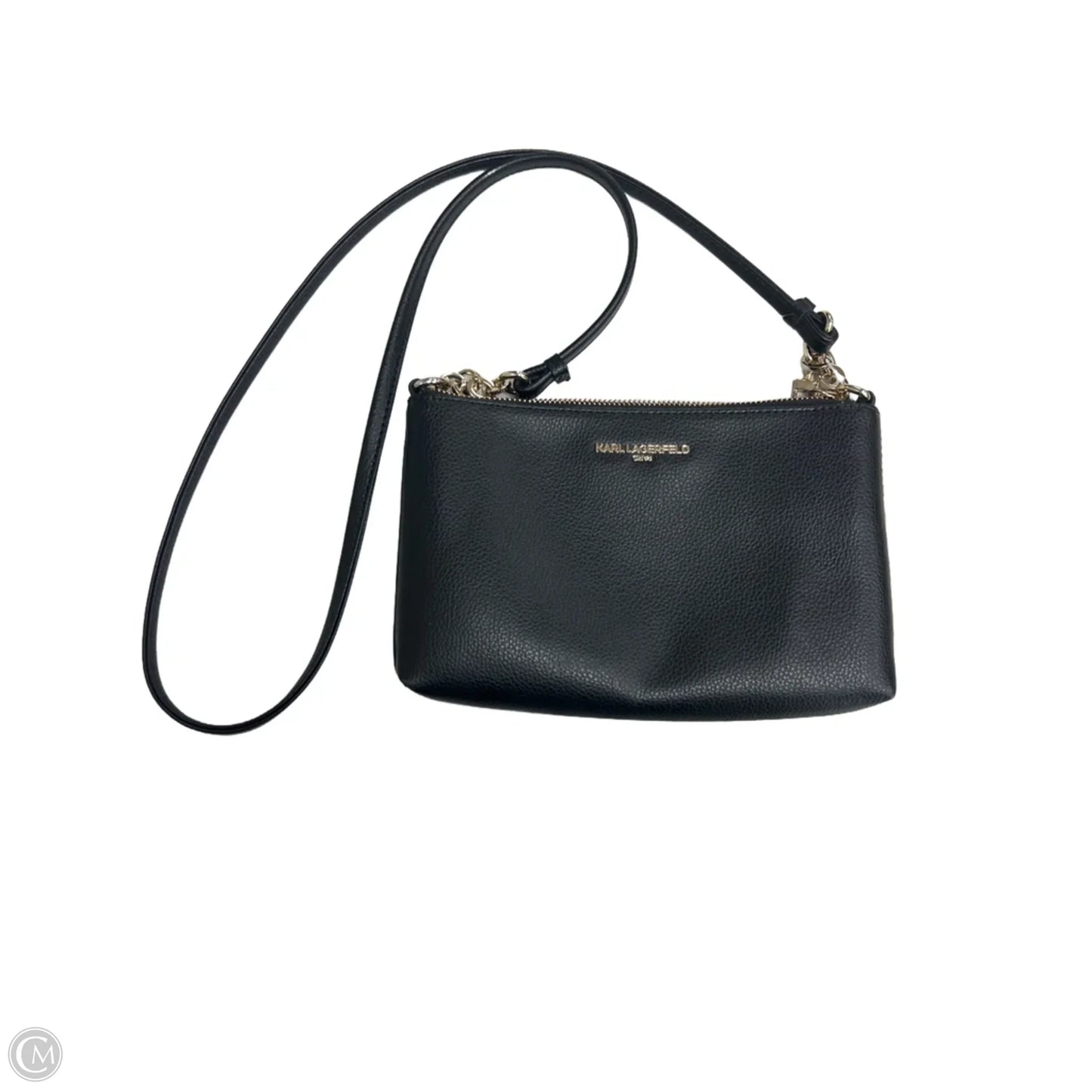 Crossbody Designer By Karl Lagerfeld, Size: Small