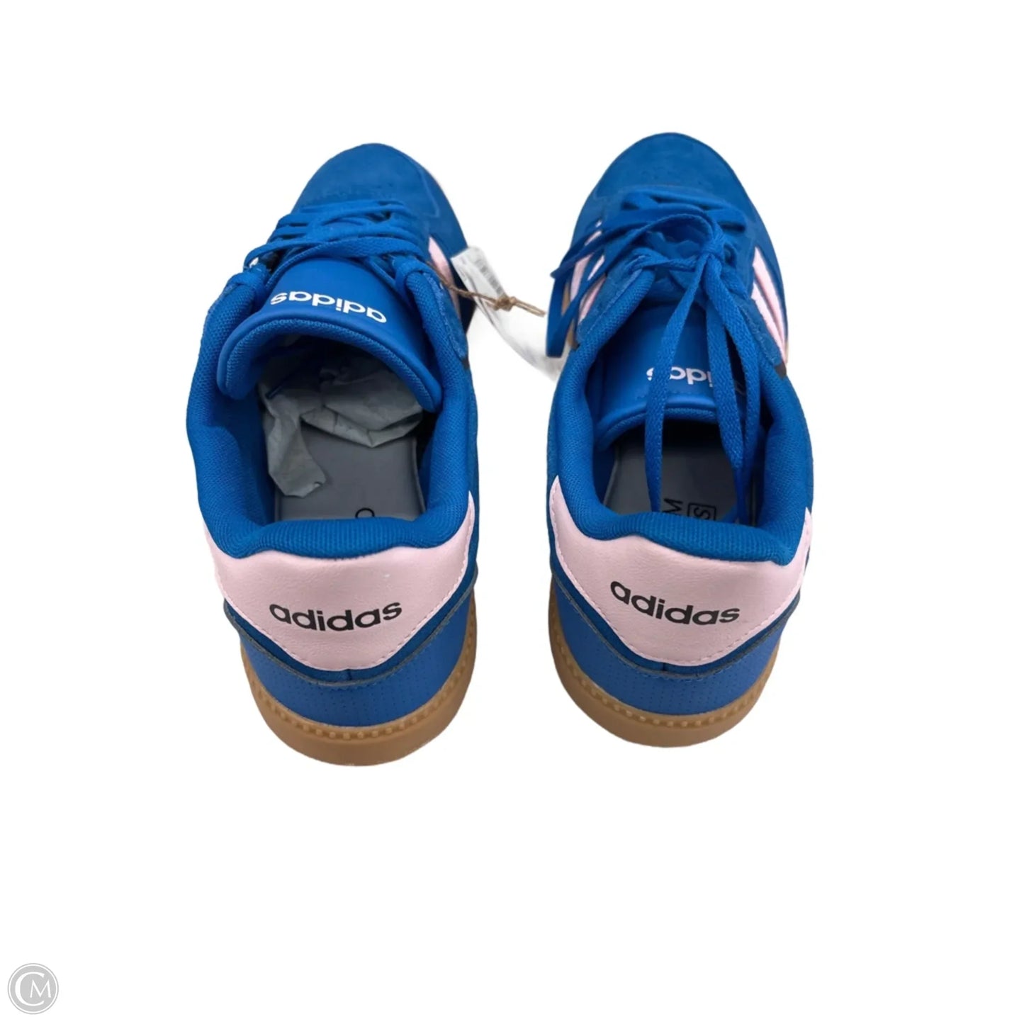 Shoes Sneakers By Adidas In Blue & Pink, Size: 11