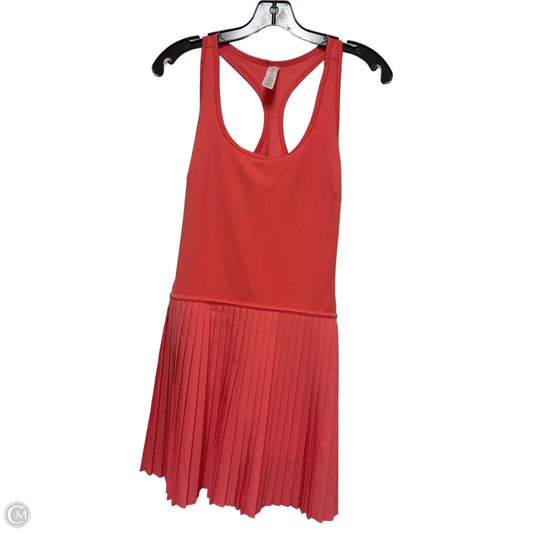 Athletic Dress By Yogalicious In Coral, Size: M