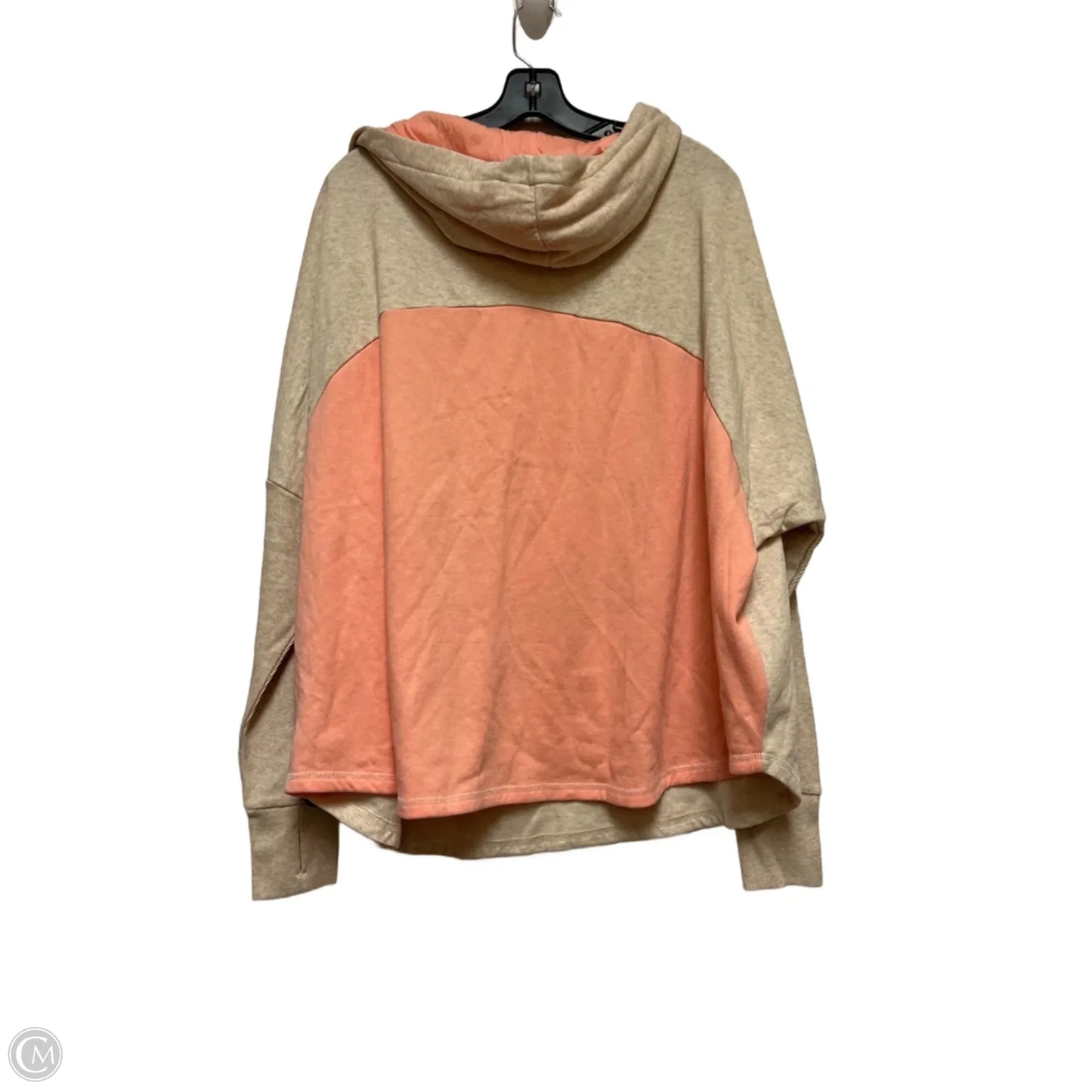 Sweatshirt Hoodie By Disney Store In Orange & Tan, Size: 2x
