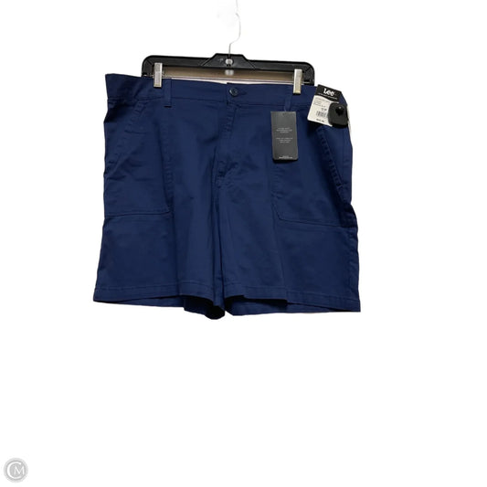 Shorts By Lee In Navy, Size: 18