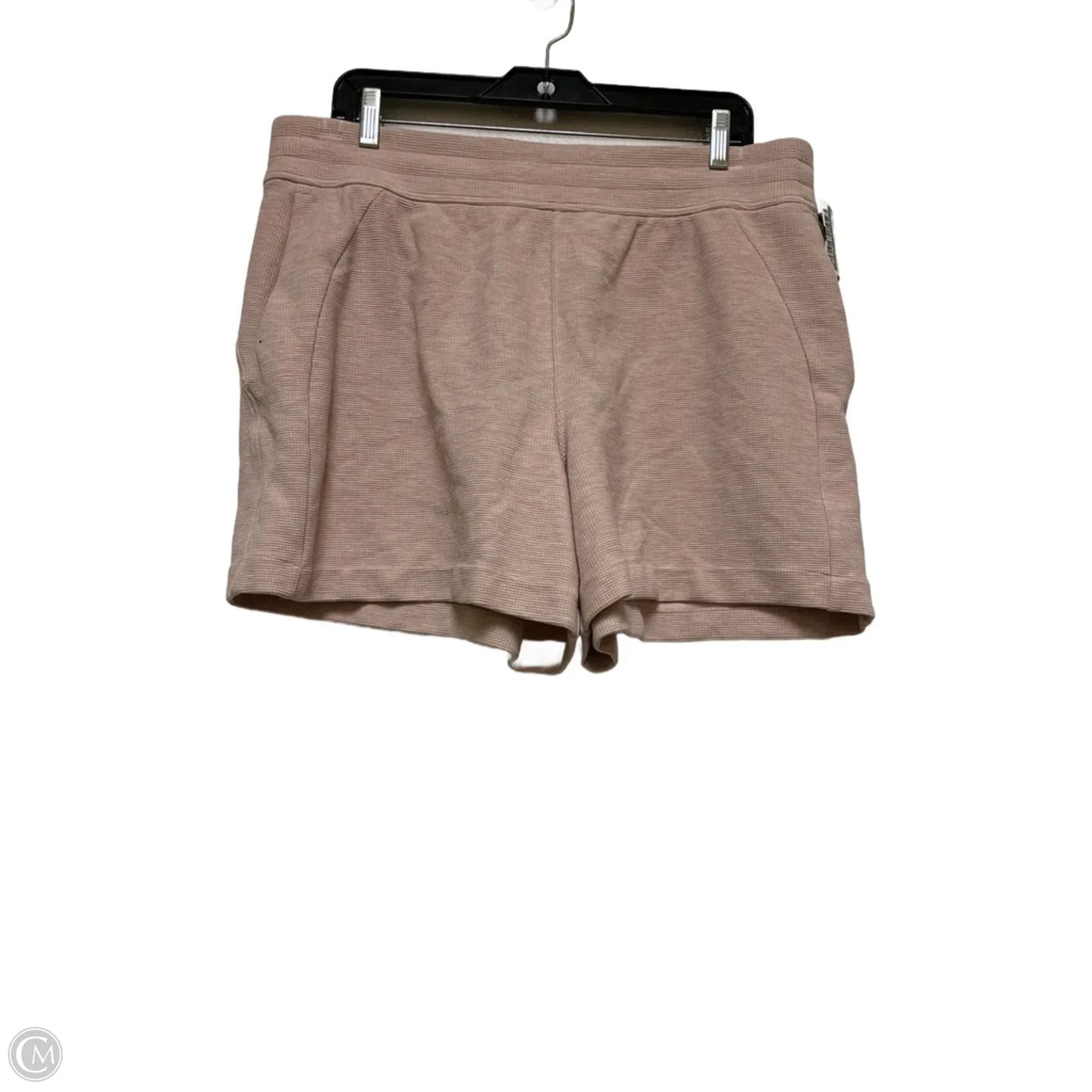 Athletic Shorts By Lululemon In Pink, Size: Xl