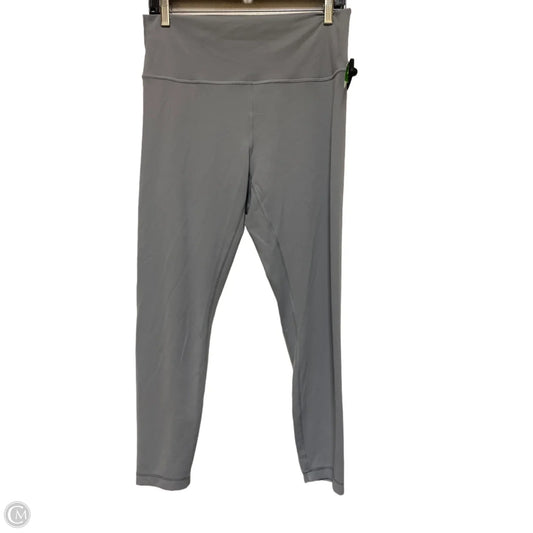 Athletic Leggings By Lululemon In Blue, Size: 12