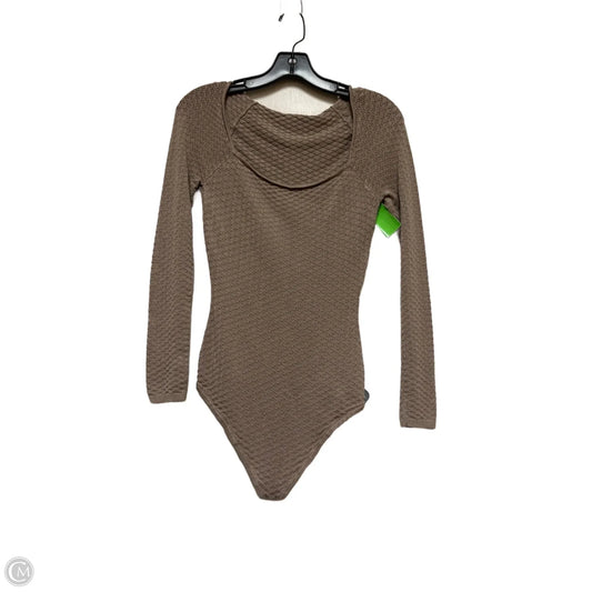 Bodysuit By Abercrombie And Fitch In Tan, Size: S