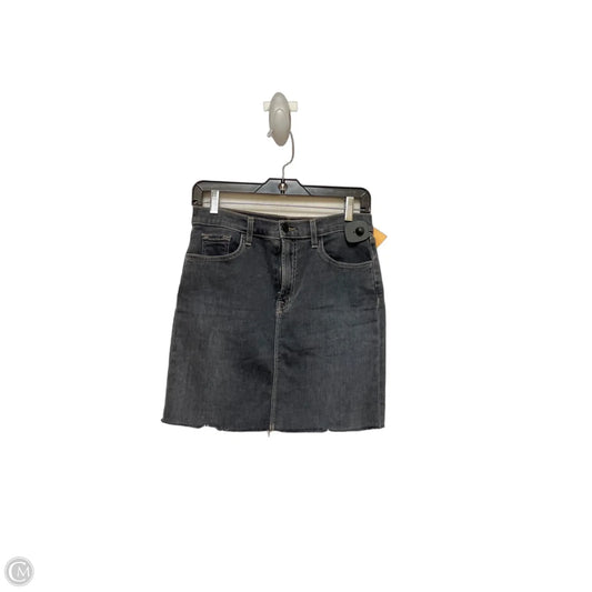 Skirt Mini & Short By J Brand In Grey Denim, Size: 4