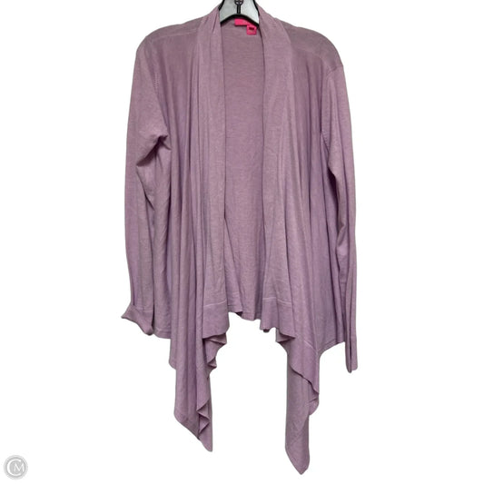 Cardigan Designer By Lilly Pulitzer In Purple, Size: M