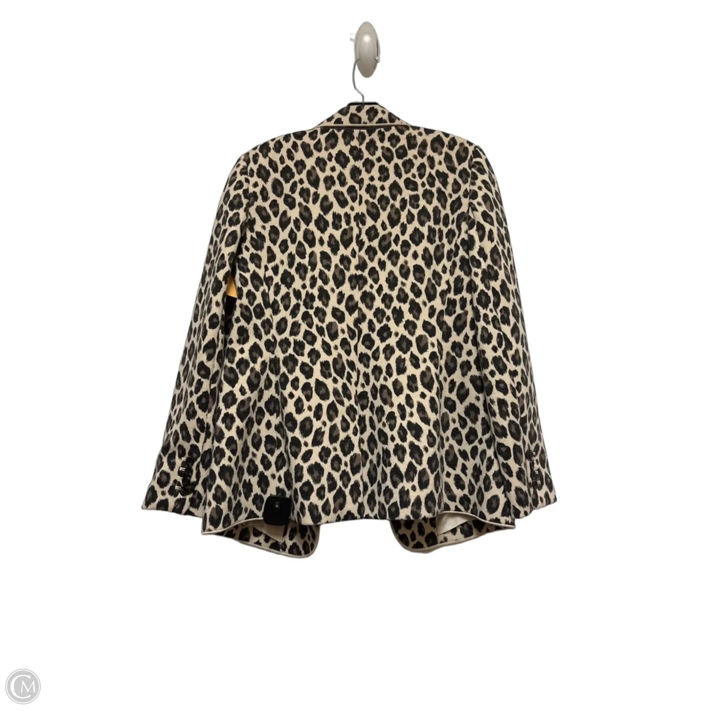 Blazer By Ann Taylor In Leopard Print, Size: M