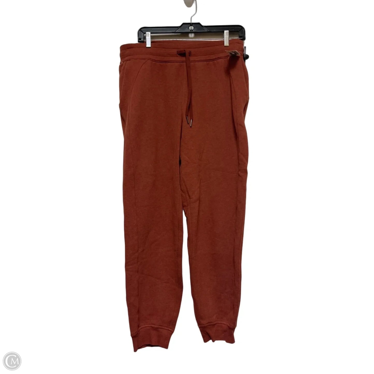 Athletic Pants By Lululemon In Orange, Size: 10