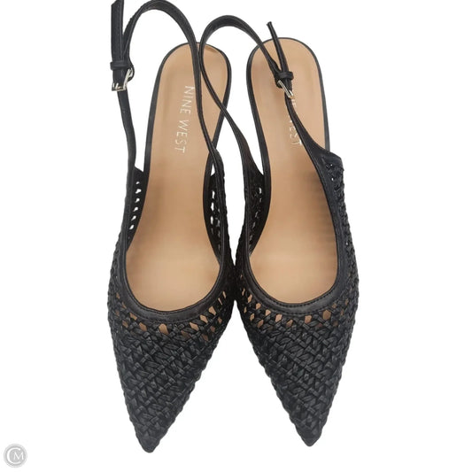 Shoes Heels Stiletto By Nine West In Black, Size: 8.5