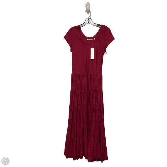 Dress Casual Maxi By Soft Surroundings In Maroon, Size: Xs