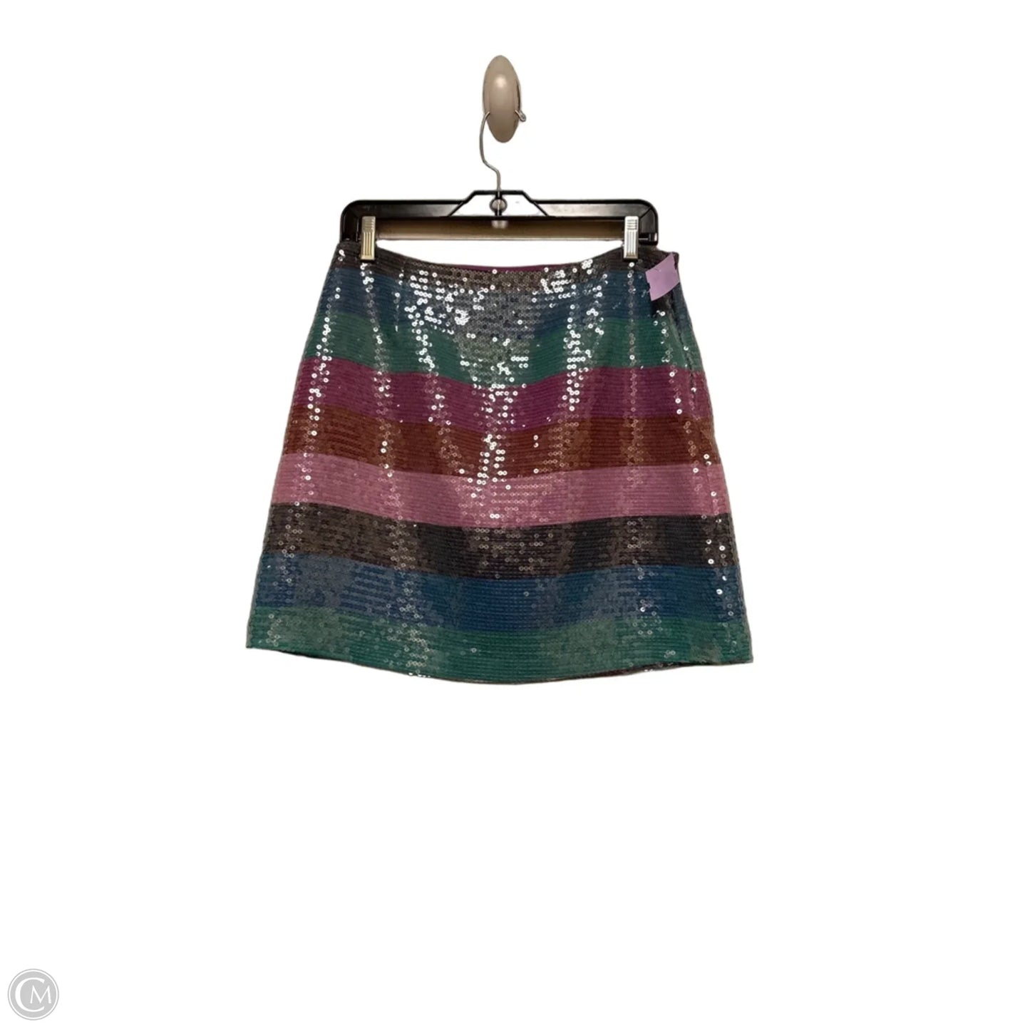 Skirt Mini & Short By On 34th In Blue & Purple, Size: 8