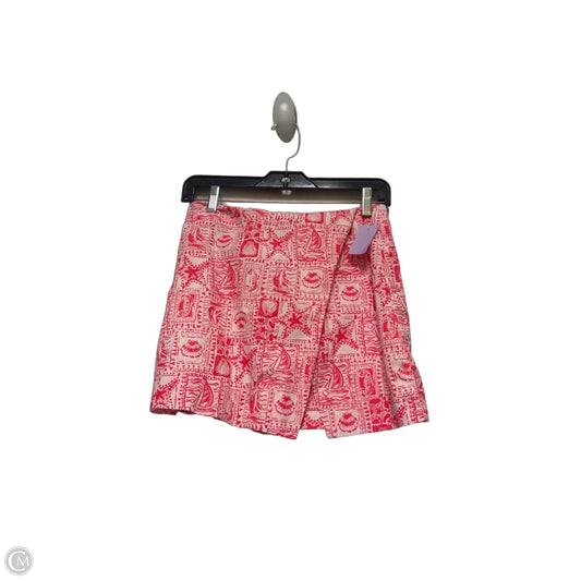 Skort Designer By Lilly Pulitzer In Nautical Print, Size: 0