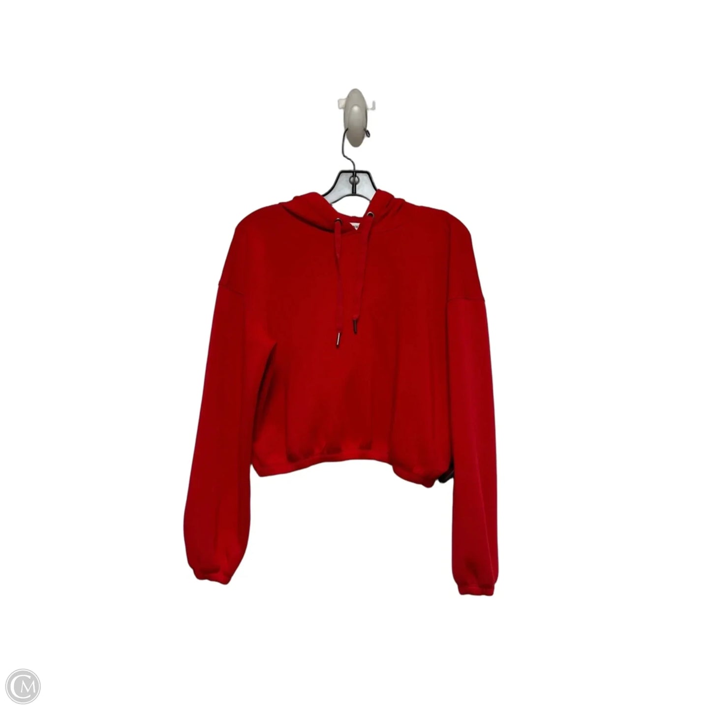 Sweatshirt Hoodie By Spanx In Red, Size: Xs