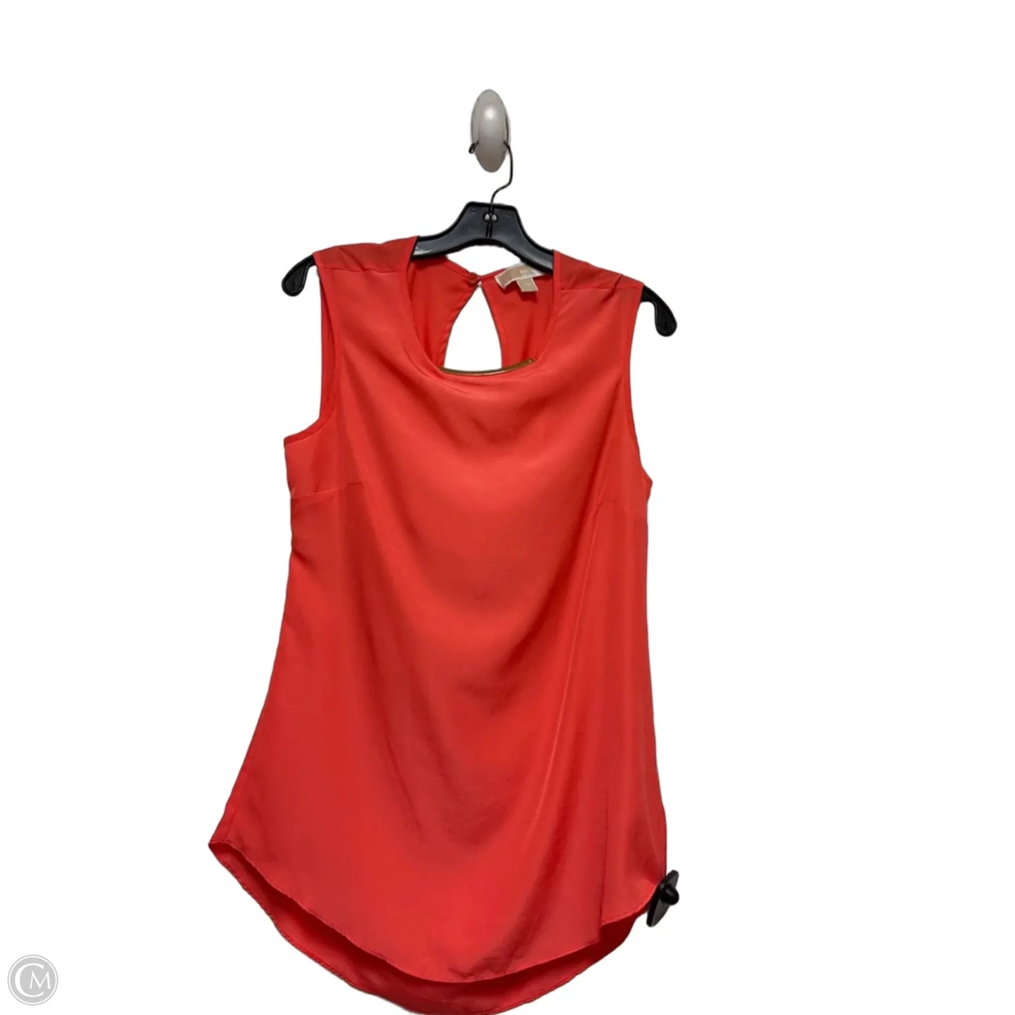 Top Sleeveless By Michael By Michael Kors In Orange, Size: Xs
