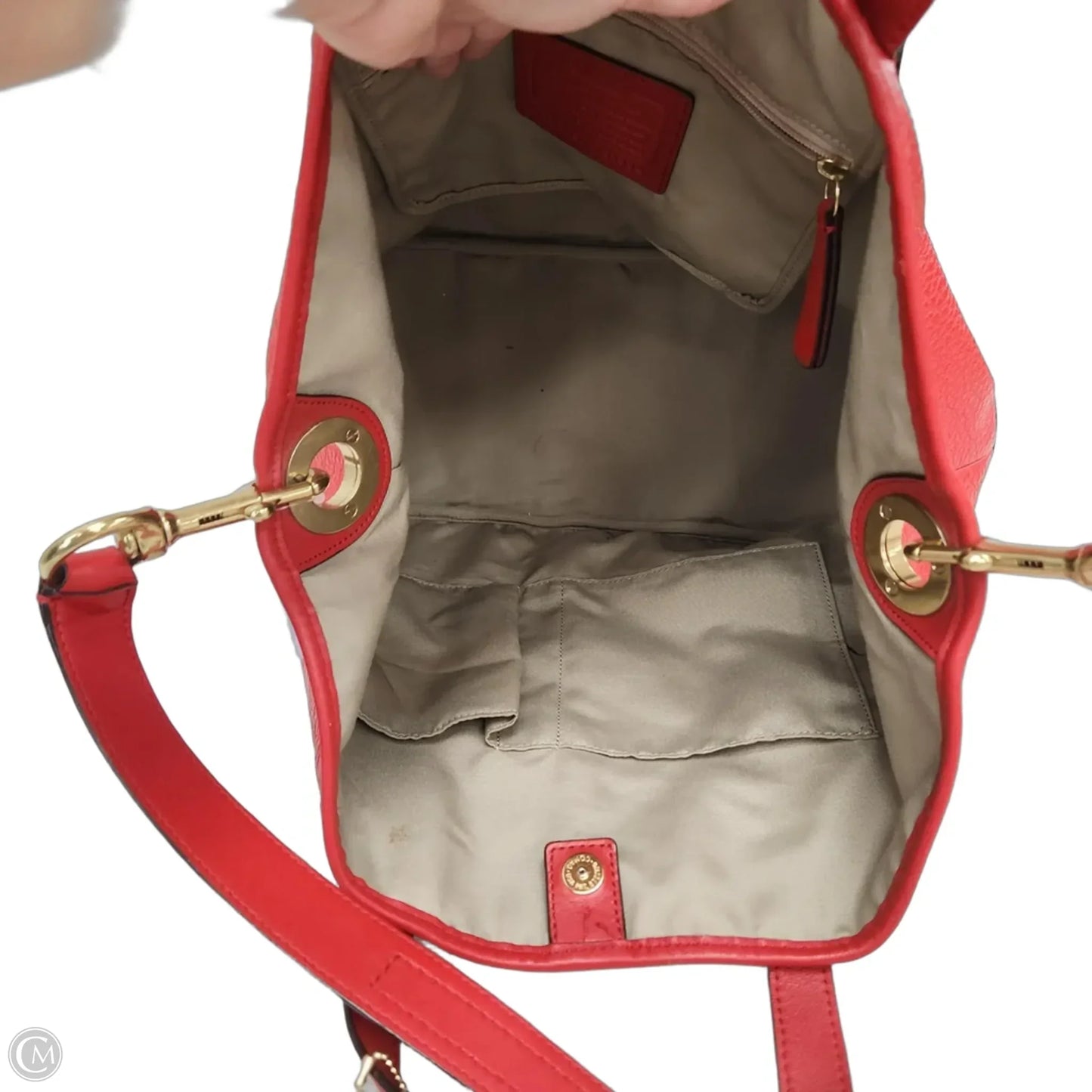 Handbag By Coach, Size: Medium