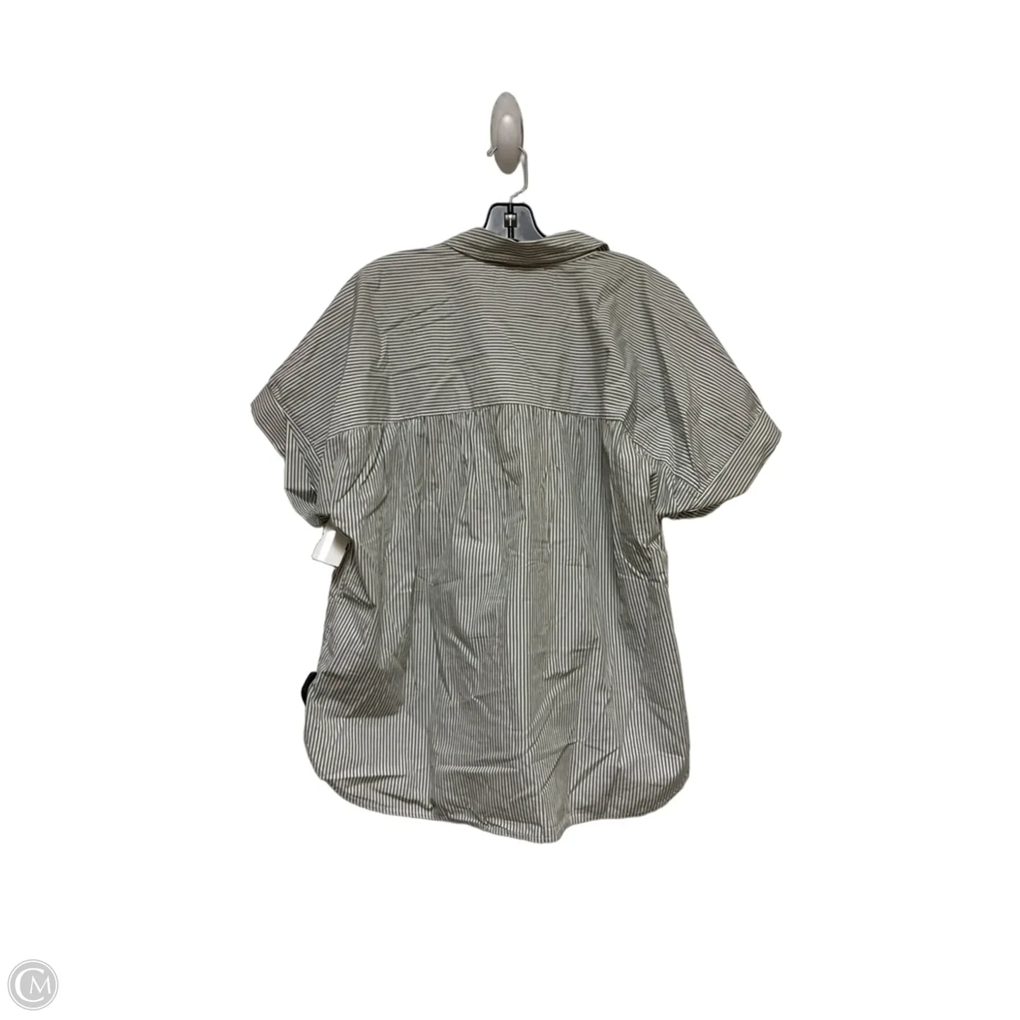Top Short Sleeve By J. Crew In Striped Pattern, Size: 2x
