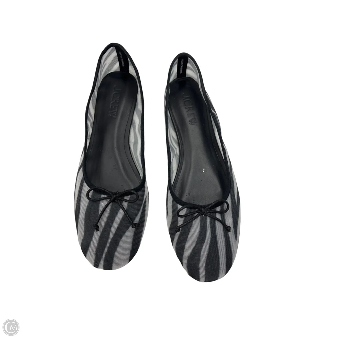 Shoes Flats By J. Crew In Zebra Print, Size: 10