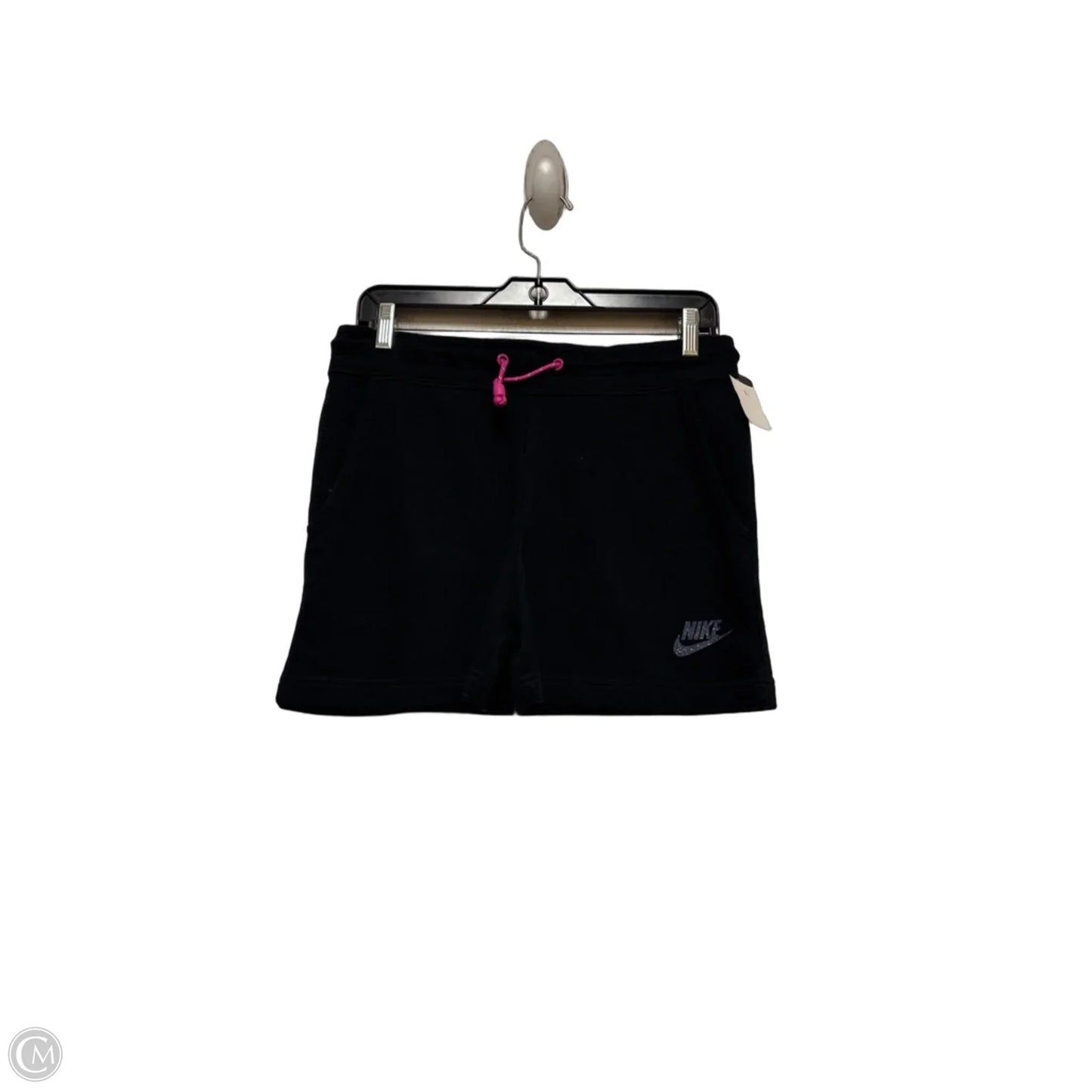 Athletic Shorts By Nike Apparel In Black & Pink, Size: S