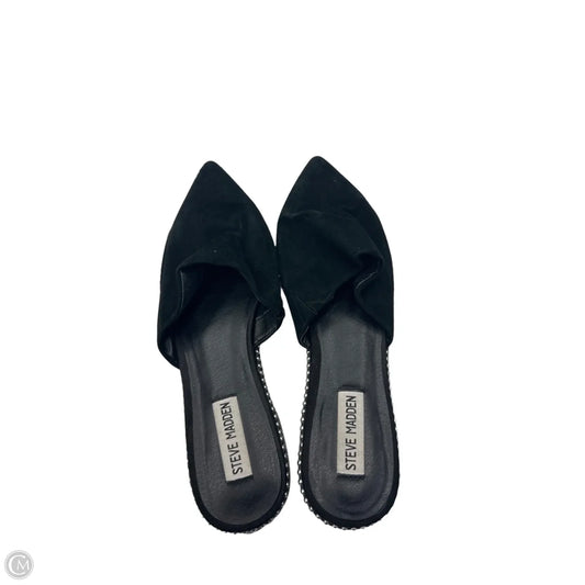 Shoes Flats By Steve Madden In Black, Size: 9.5