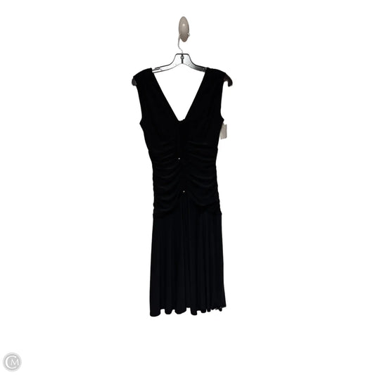 Dress Casual Midi By White House Black Market In Black, Size: Xs
