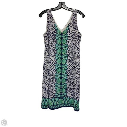 Dress Designer By Lilly Pulitzer In Blue & Green, Size: S