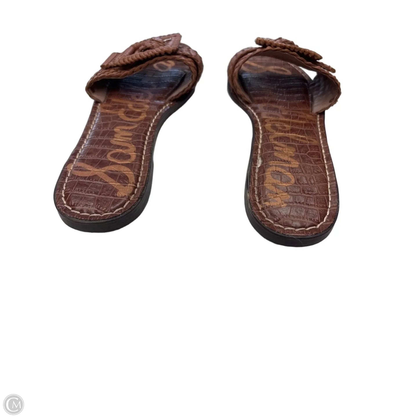Sandals Flats By Sam Edelman In Brown, Size: 8.5