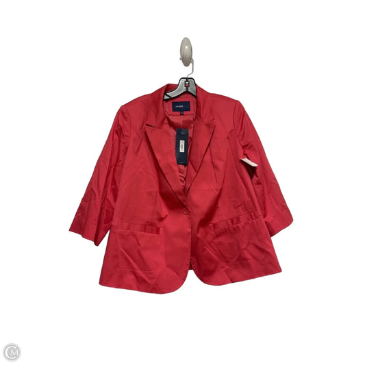 Blazer By Eloquii In Pink, Size: Xl