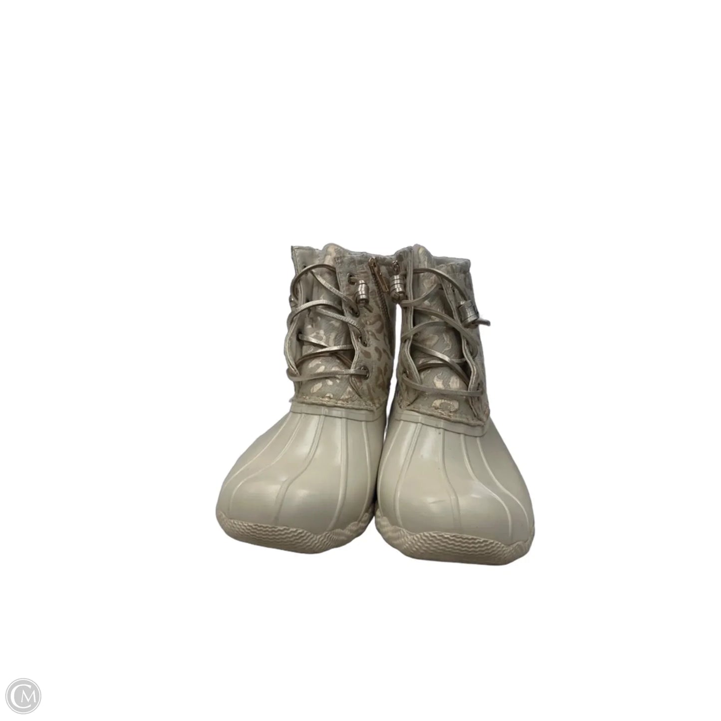 Boots Rain By Sperry In Cream, Size: 9
