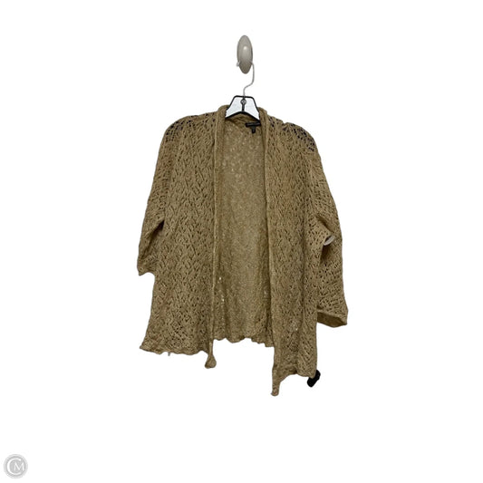 Cardigan By Eileen Fisher In Gold, Size: Xl