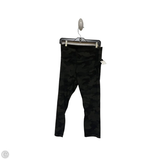 Athletic Leggings By Lululemon In Camouflage Print, Size: 12