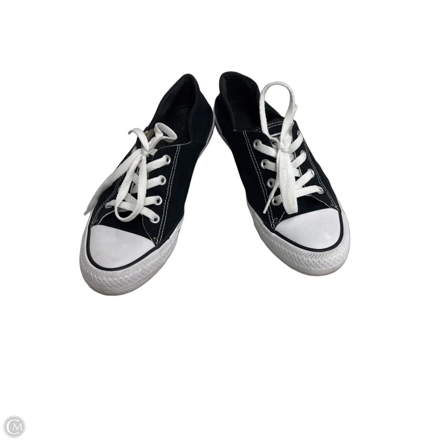 Shoes Sneakers By Converse In Black & White, Size: 8.5