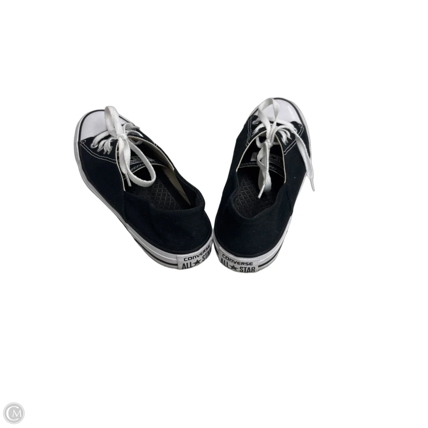 Shoes Sneakers By Converse In Black & White, Size: 8.5