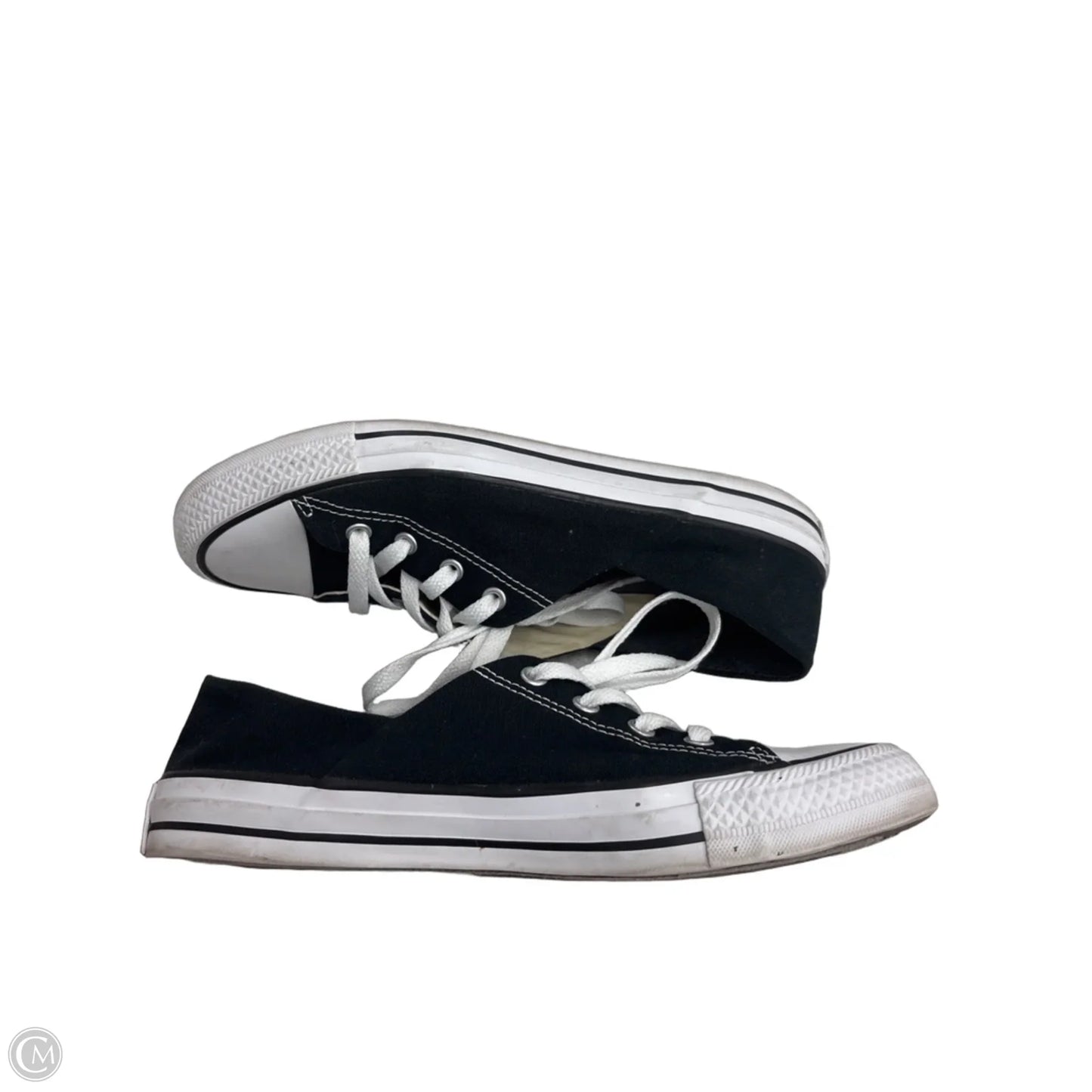 Shoes Sneakers By Converse In Black & White, Size: 8.5