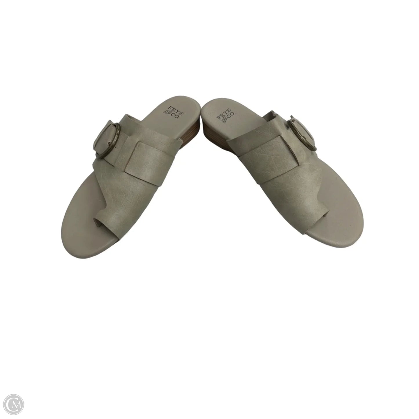 Sandals Flats By Frye And Co In Tan, Size: 7.5