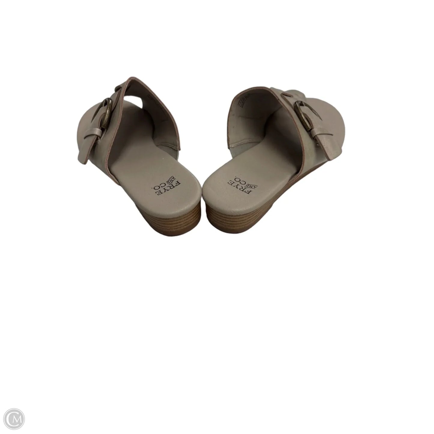 Sandals Flats By Frye And Co In Tan, Size: 7.5