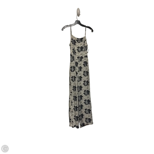 Jumpsuit By Monteau In Black & Cream, Size: M