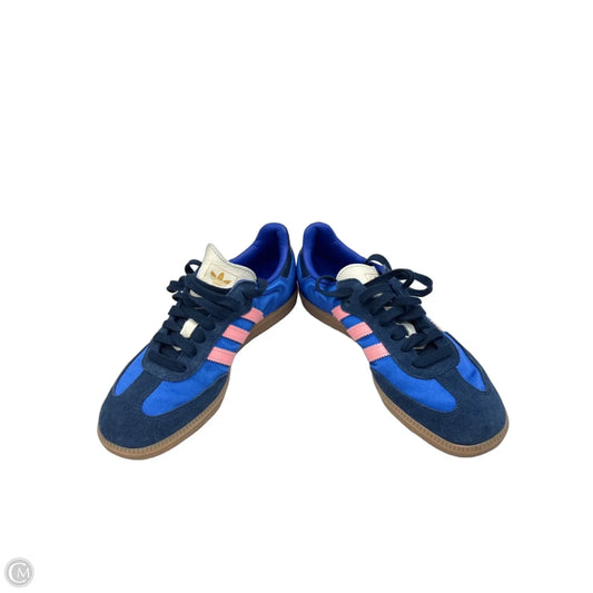 Shoes Sneakers By Adidas In Blue & Pink, Size: 7.5