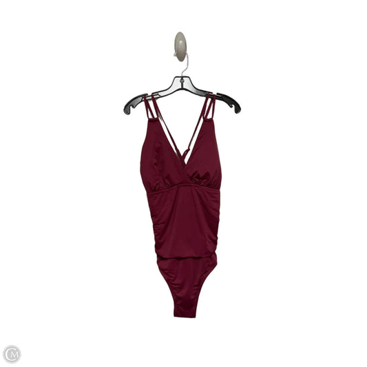 Swimsuit By Jantzen In Maroon, Size: Xl
