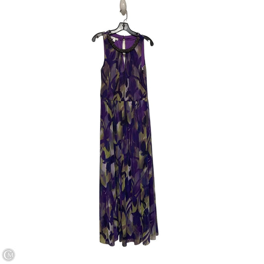 Dress Casual Maxi By London Times In Purple, Size: S