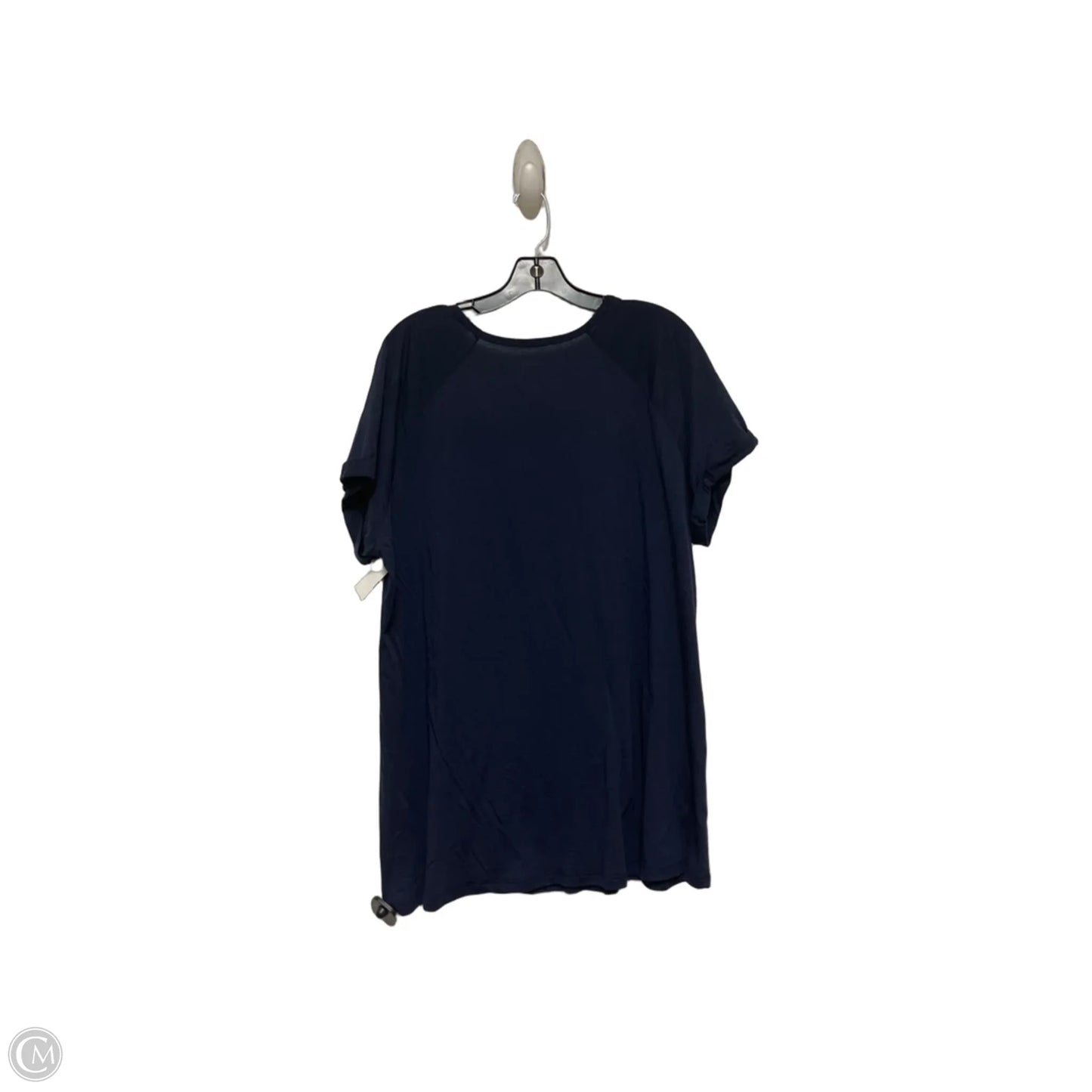 Top Short Sleeve Basic By Disney In Navy, Size: 2x